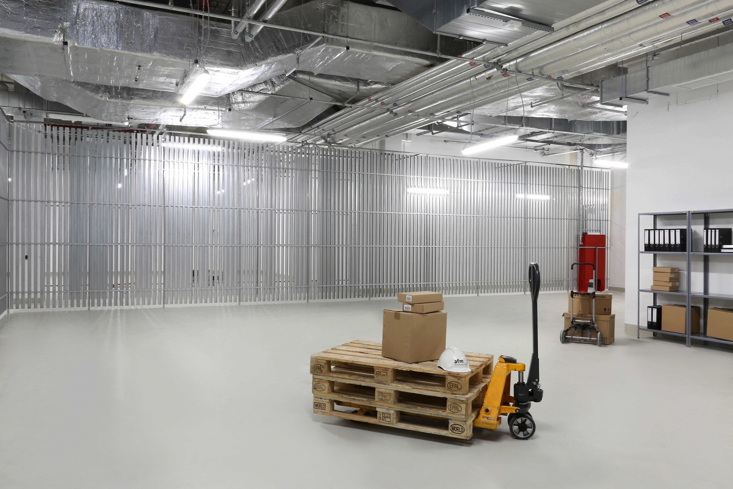 Kellertrennwand Stahlprofil