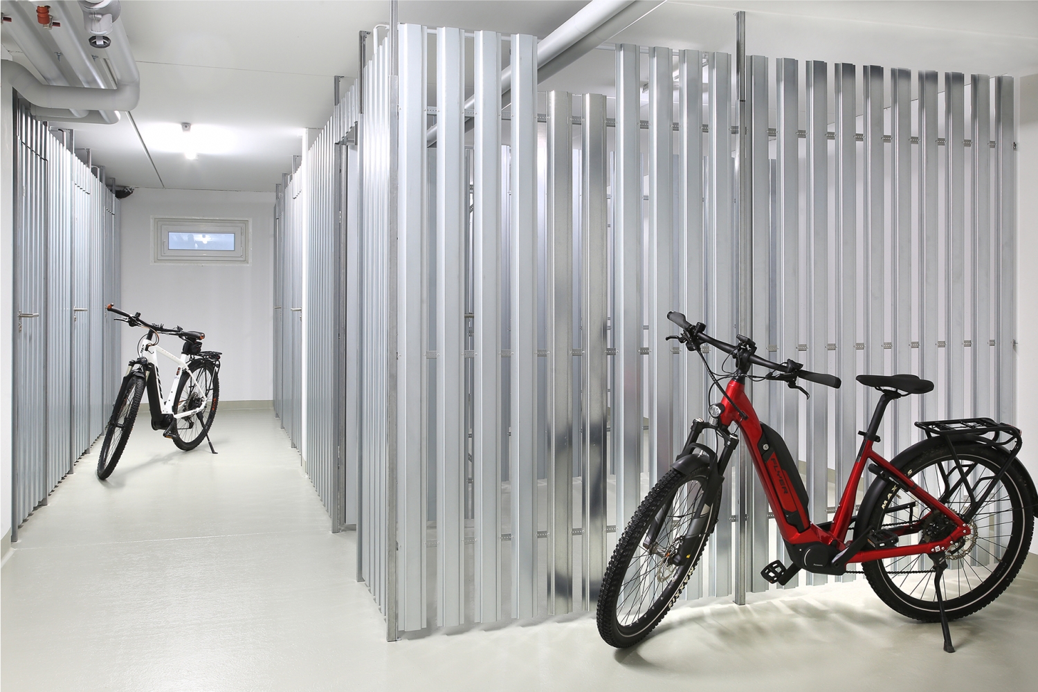 Kellertrennwand Hutprofilwand offen