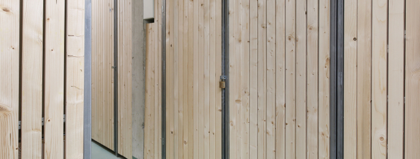 Kellertrennwände aus Holz